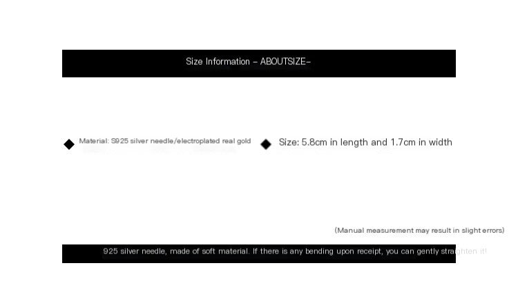 Silver Knot Drop Earrings with 925 Pins