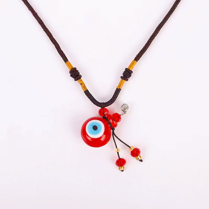 "Lucky Eyes" Diffuser Necklace | Fend off Evil | Diffusing Oils on the go | Unique Gift