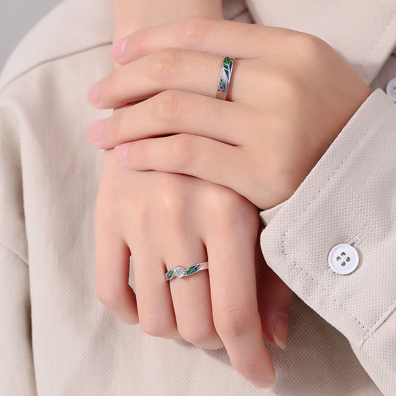 S999 Sterling Unity Ring