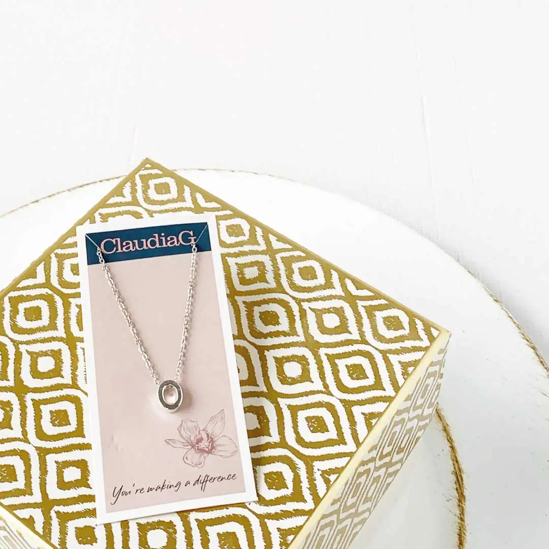 Personal Charm Silver Necklace