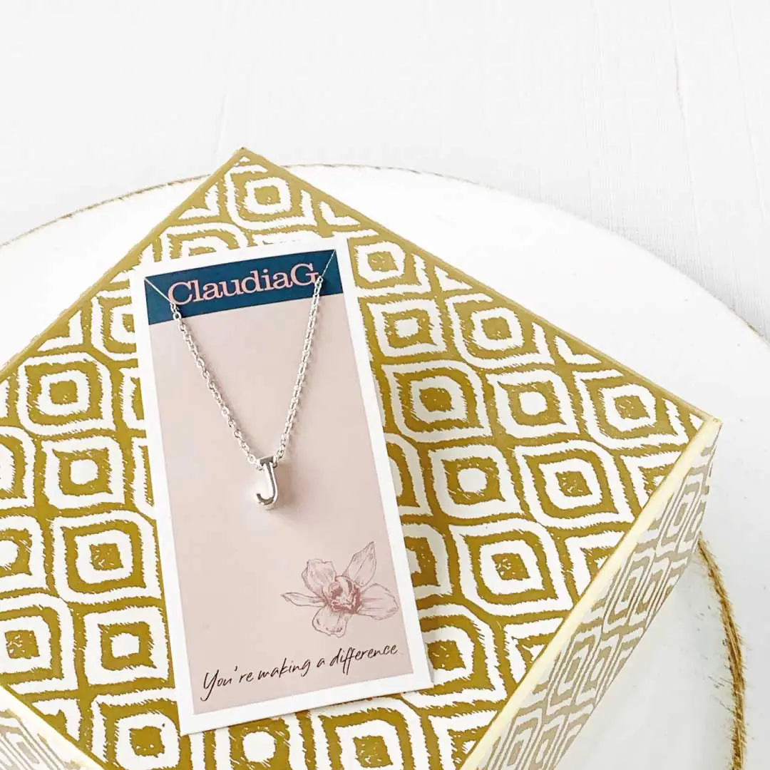 Personal Charm Silver Necklace