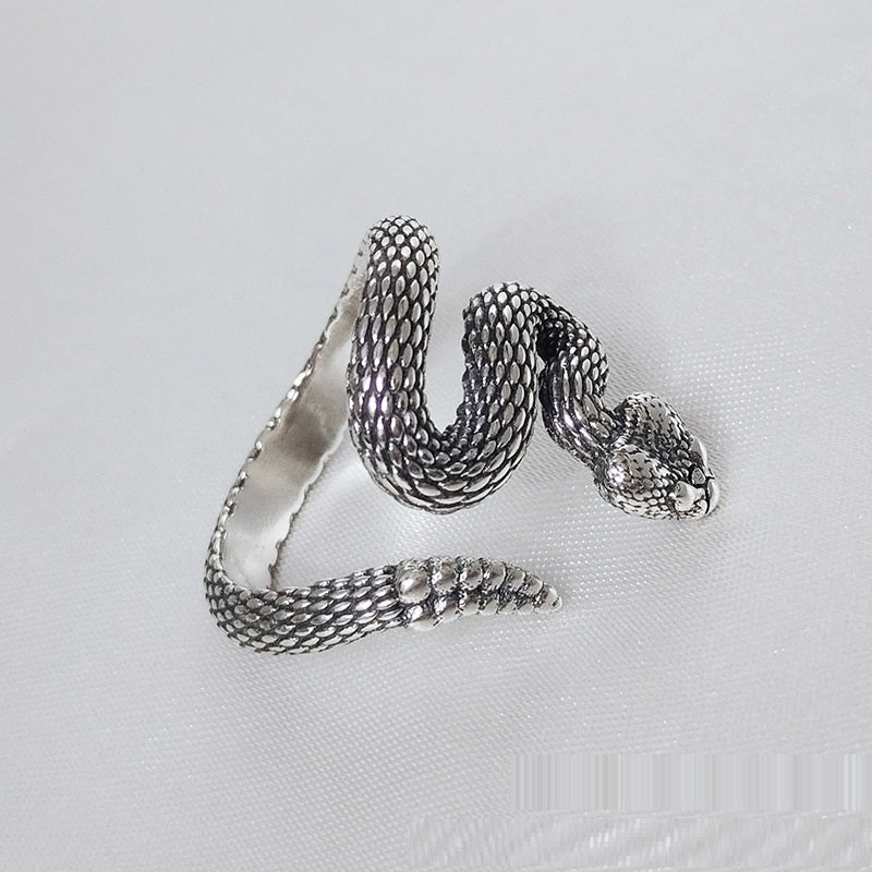Sterling S925 Vintage Serpent Ring