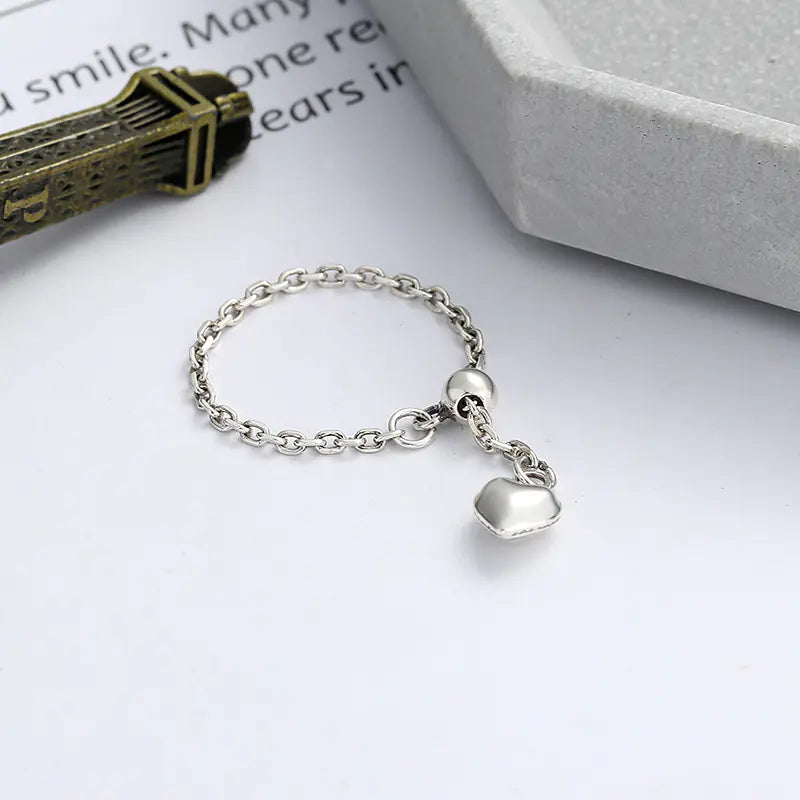 Sterling Heart Elegance Bracelet
