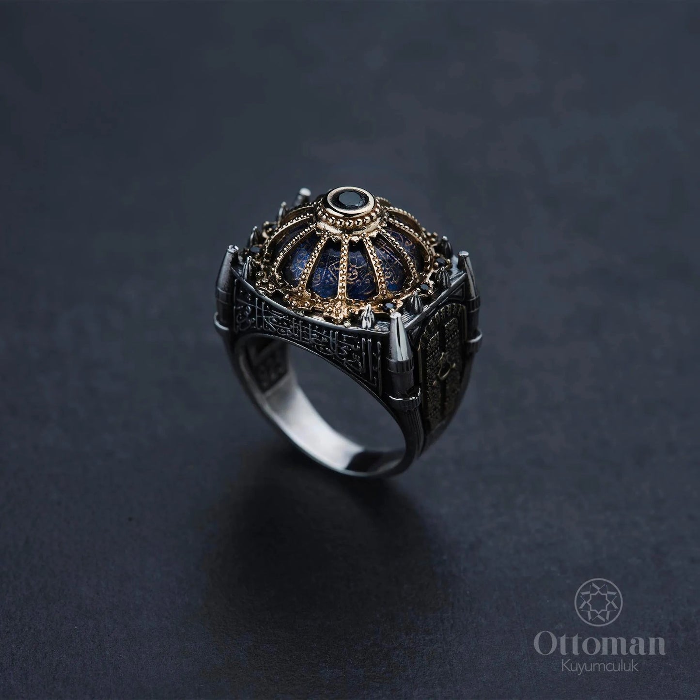925 Sterling Silver Custom Design Men's Ring - Silver Whisper