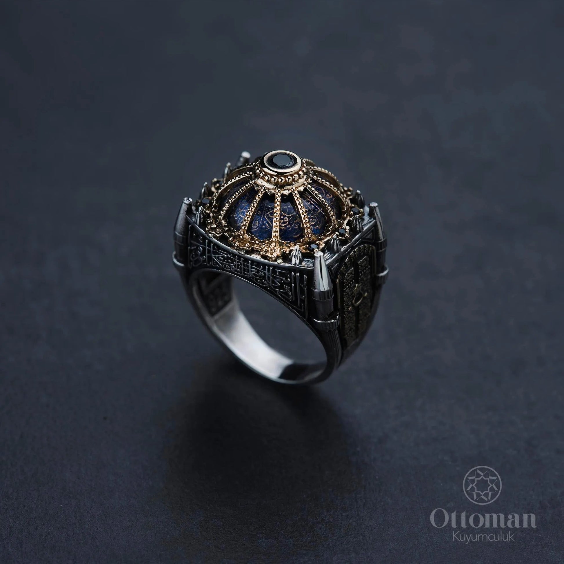 925 Sterling Silver Custom Design Men's Ring - Silver Whisper