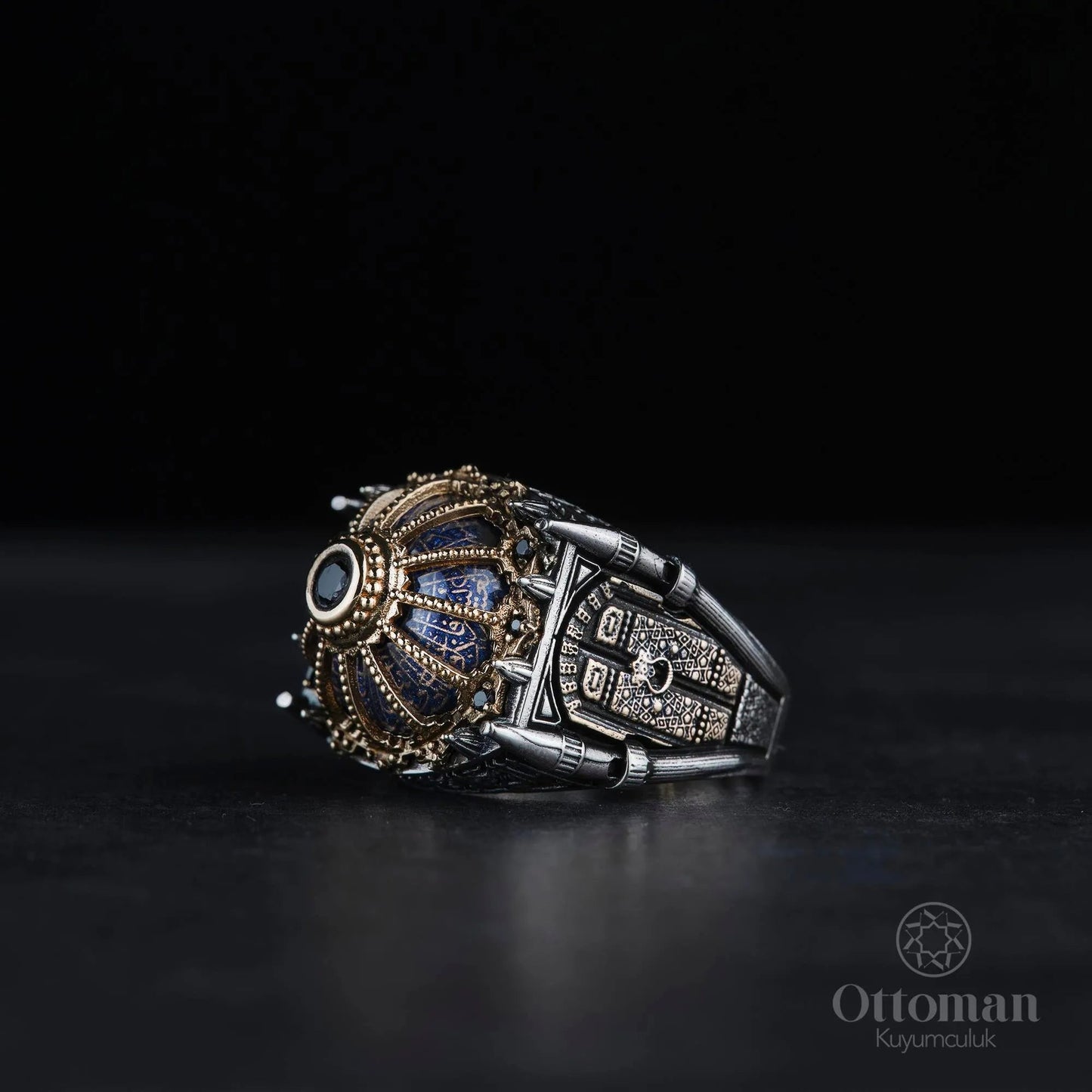 925 Sterling Silver Custom Design Men's Ring - Silver Whisper