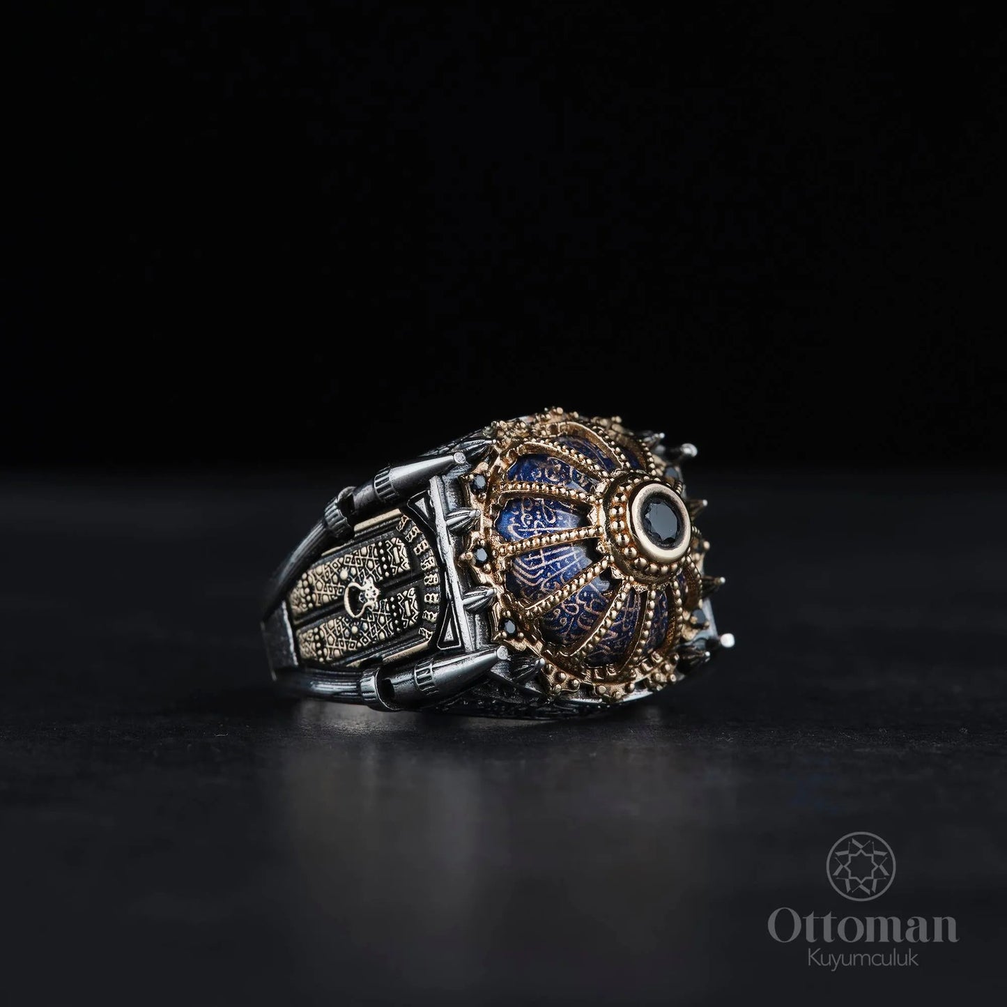 925 Sterling Silver Custom Design Men's Ring - Silver Whisper