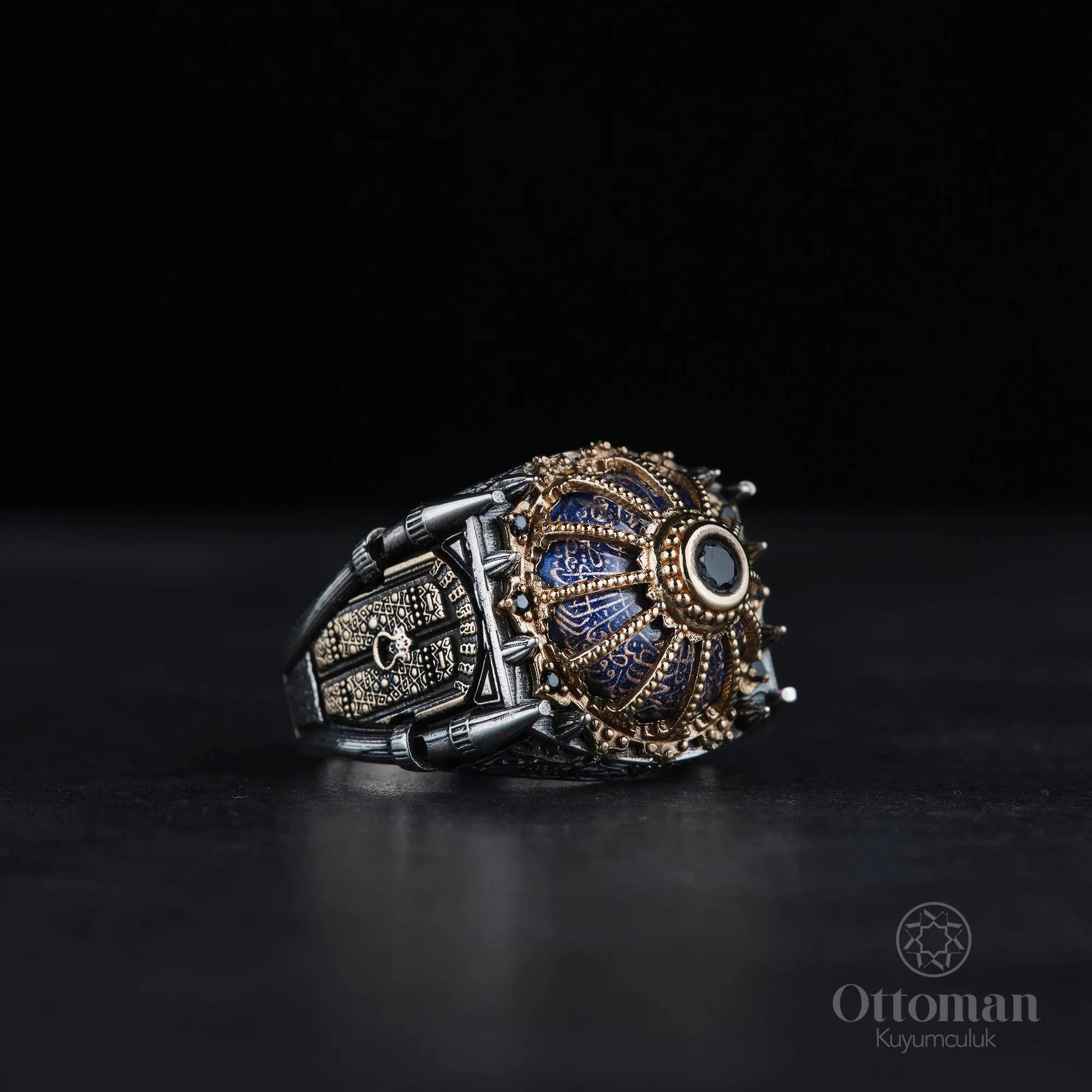 925 Sterling Silver Custom Design Men's Ring - Silver Whisper