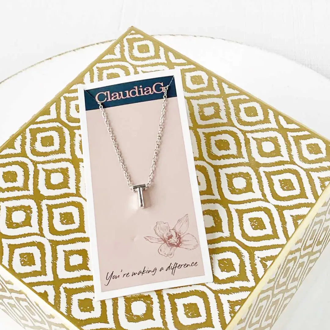 Personal Charm Silver Necklace