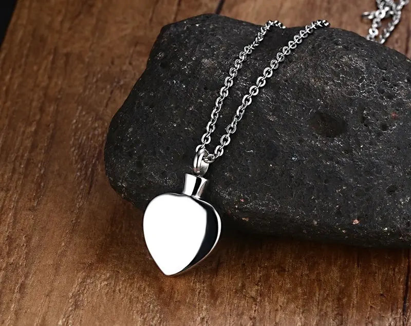 Heartfelt DAD Memorial Ashes Necklace