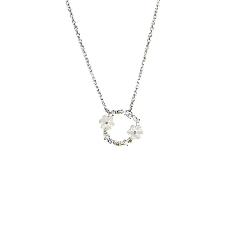 S925 Blossom Silver Necklace