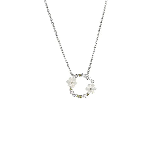 S925 Blossom Silver Necklace