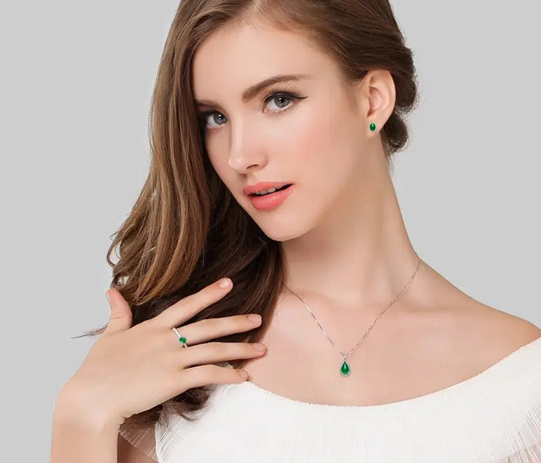 Vintage Agate Sterling Necklace