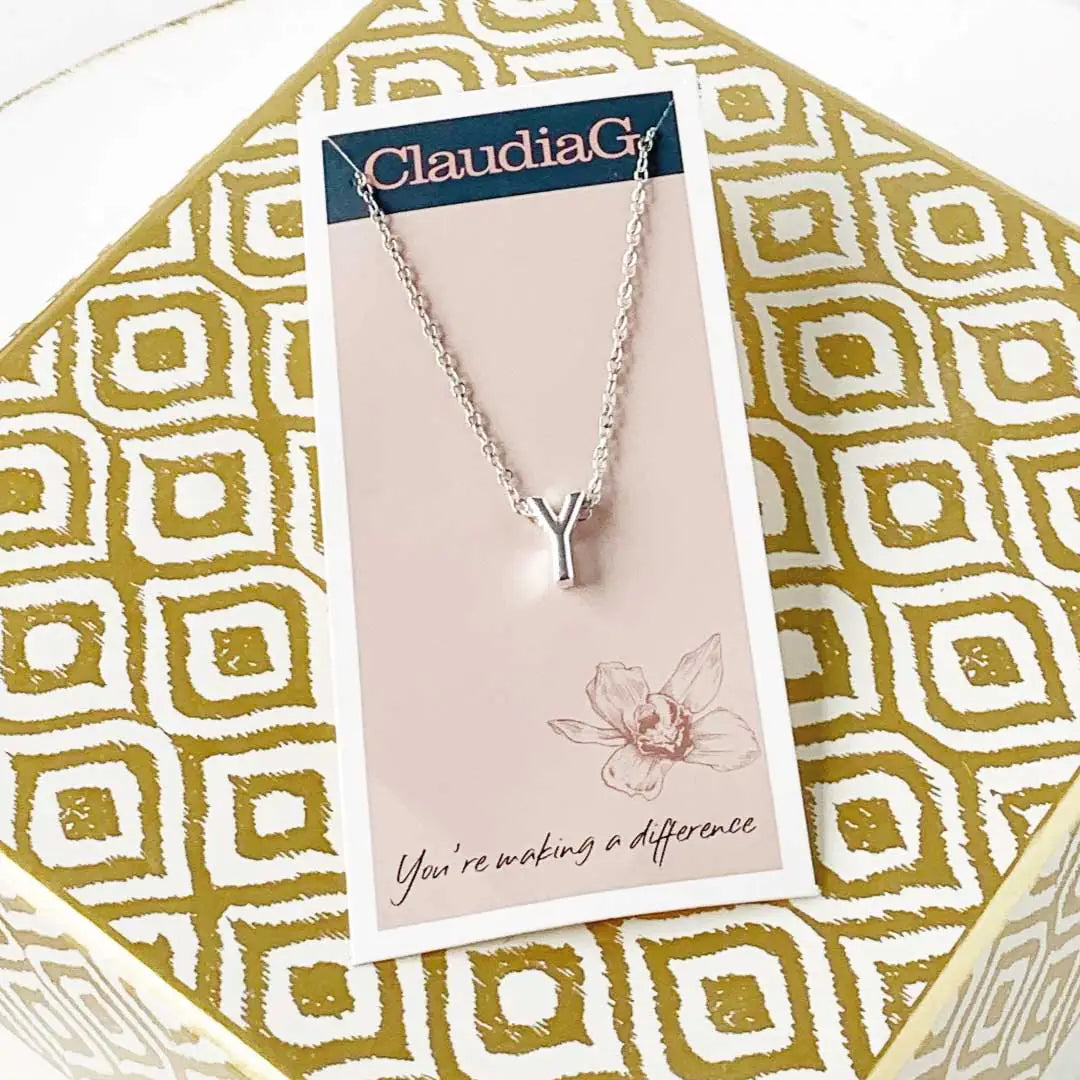 Personal Charm Silver Necklace