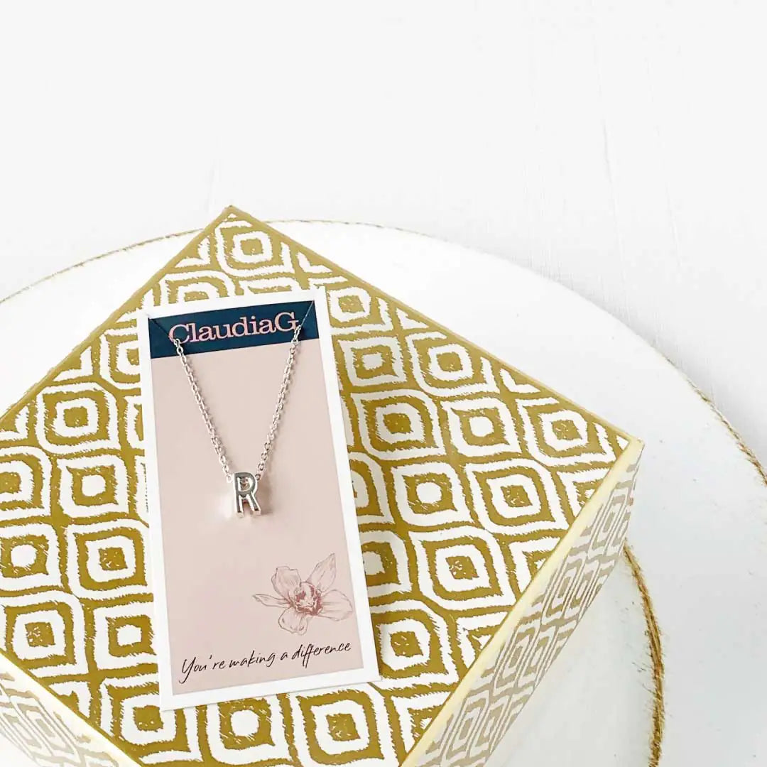 Personal Charm Silver Necklace