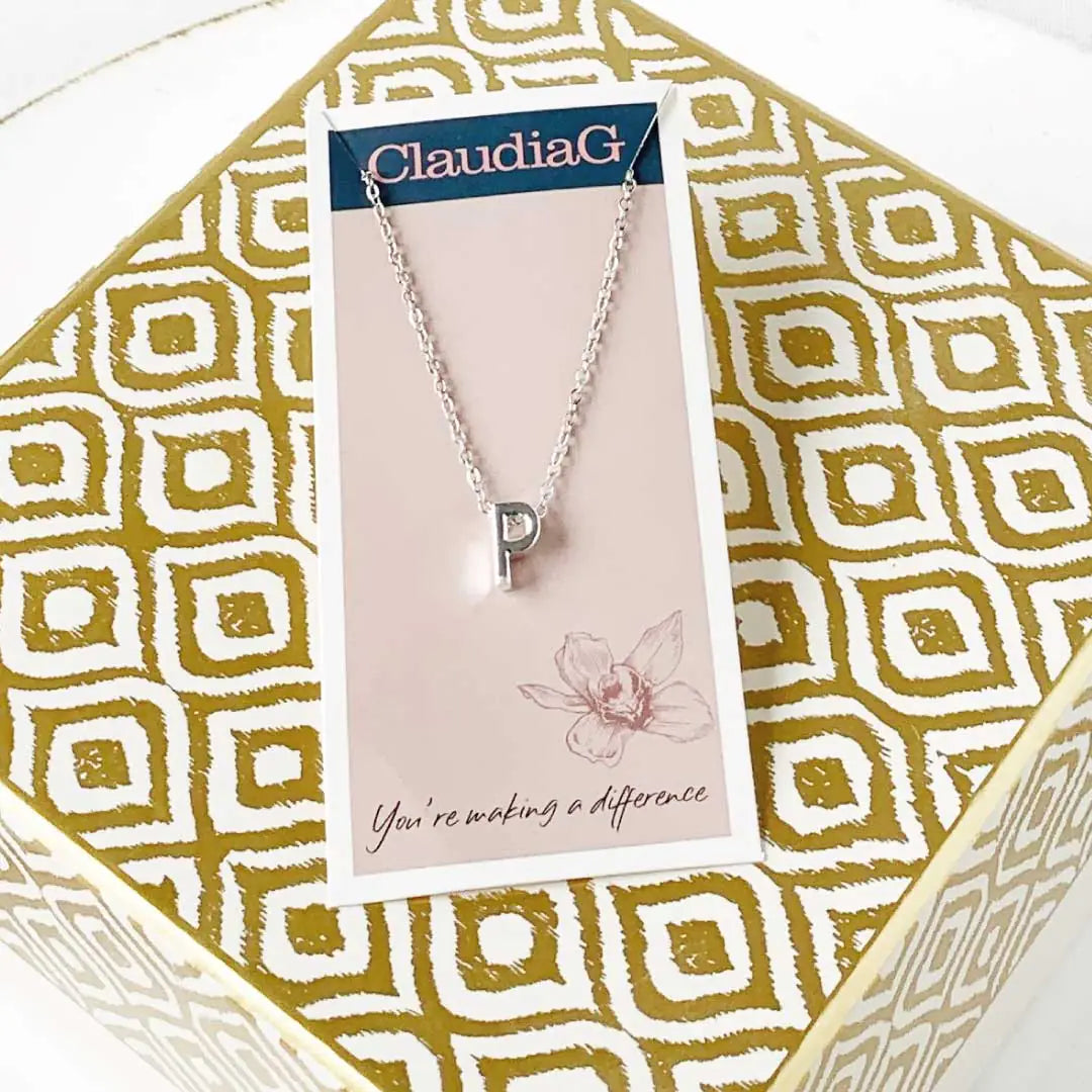 Personal Charm Silver Necklace