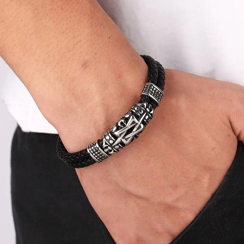 Titanium Steel Elegance Men's Bracelet