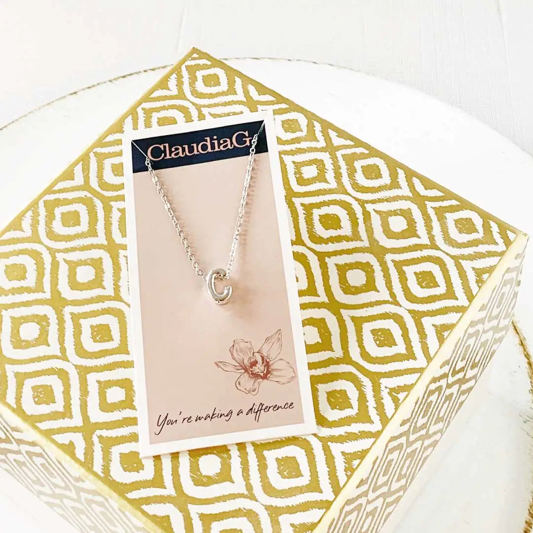 Personal Charm Silver Necklace