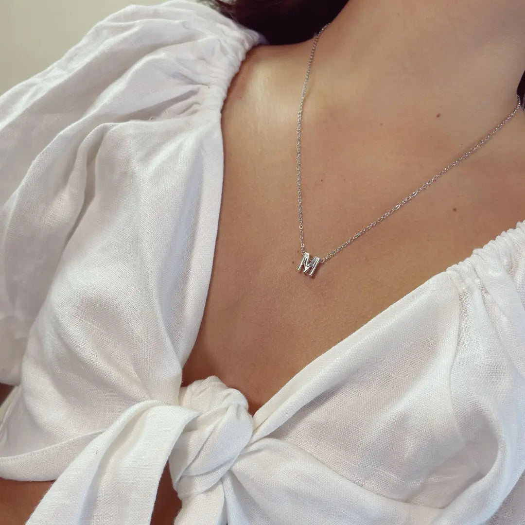 Personal Charm Silver Necklace