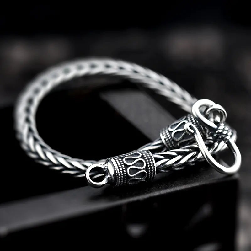 925 Silver Vintage Handcrafted Bracelet