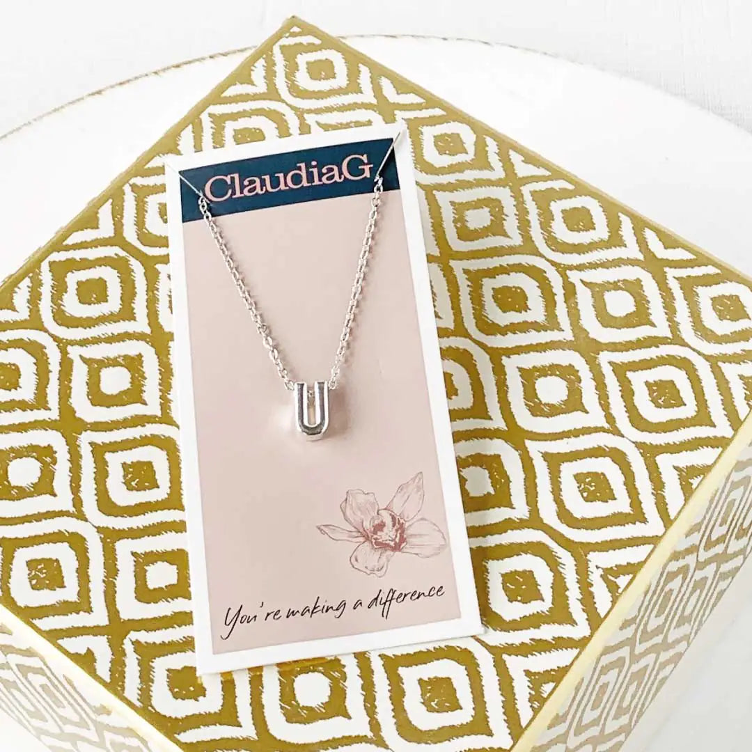 Personal Charm Silver Necklace