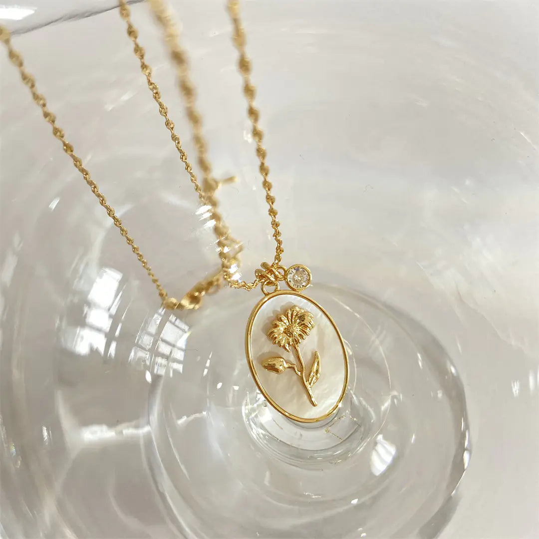 Eternal Bloom 12-Month Pendant Necklace