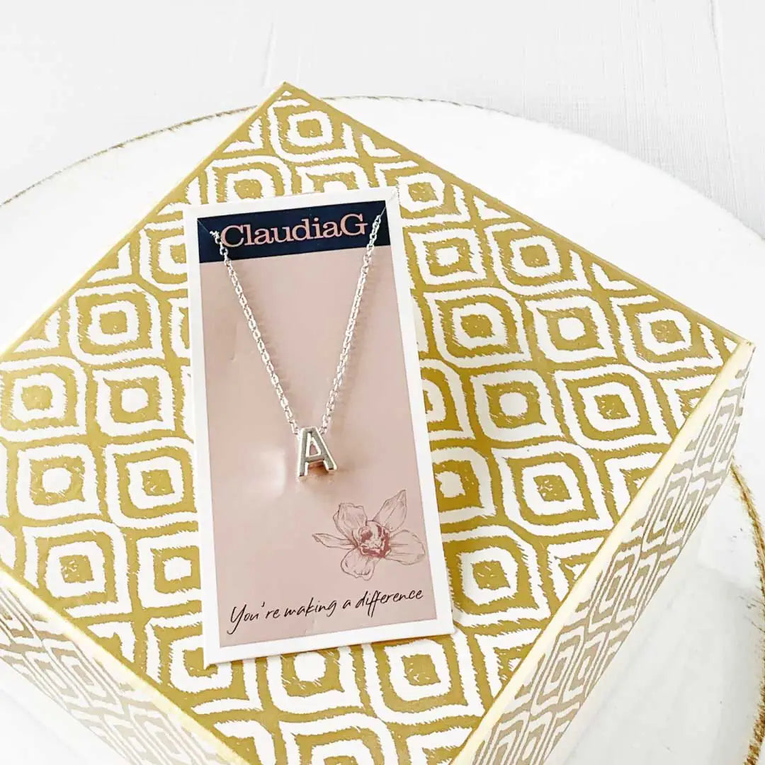 Personal Charm Silver Necklace