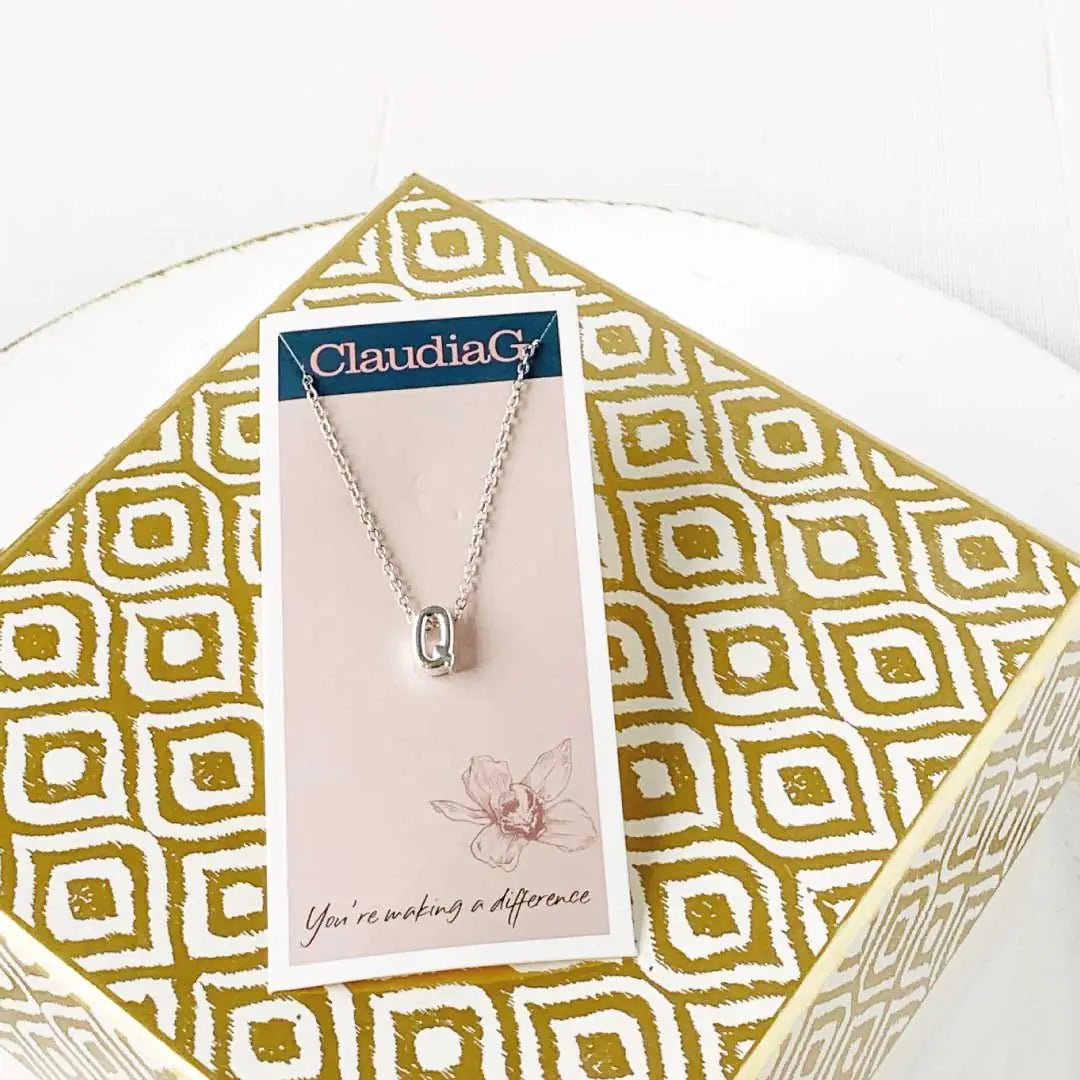 Personal Charm Silver Necklace