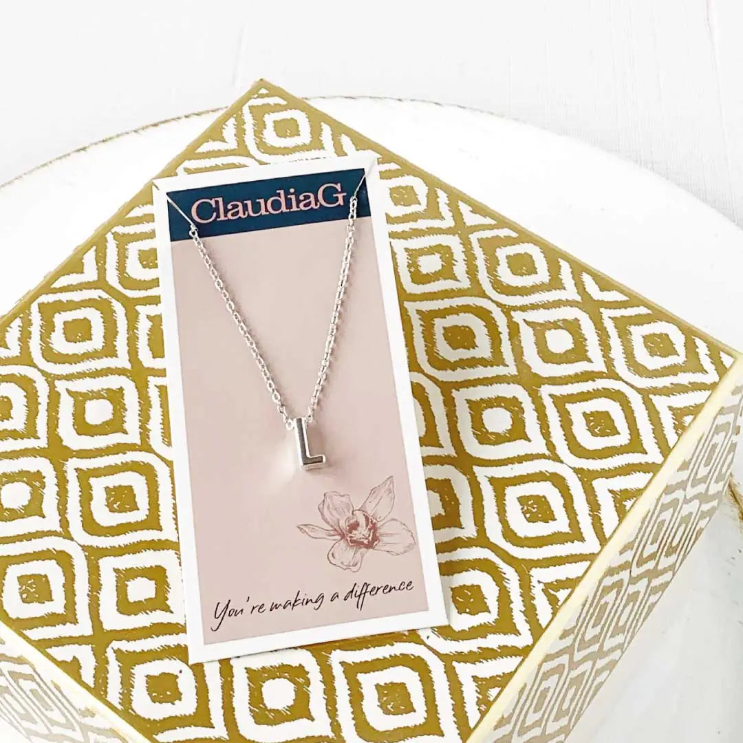 Personal Charm Silver Necklace