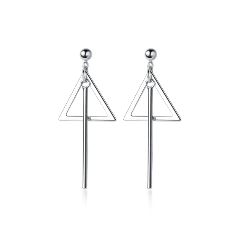Sterling Chic 925 Silver Drop Earrings