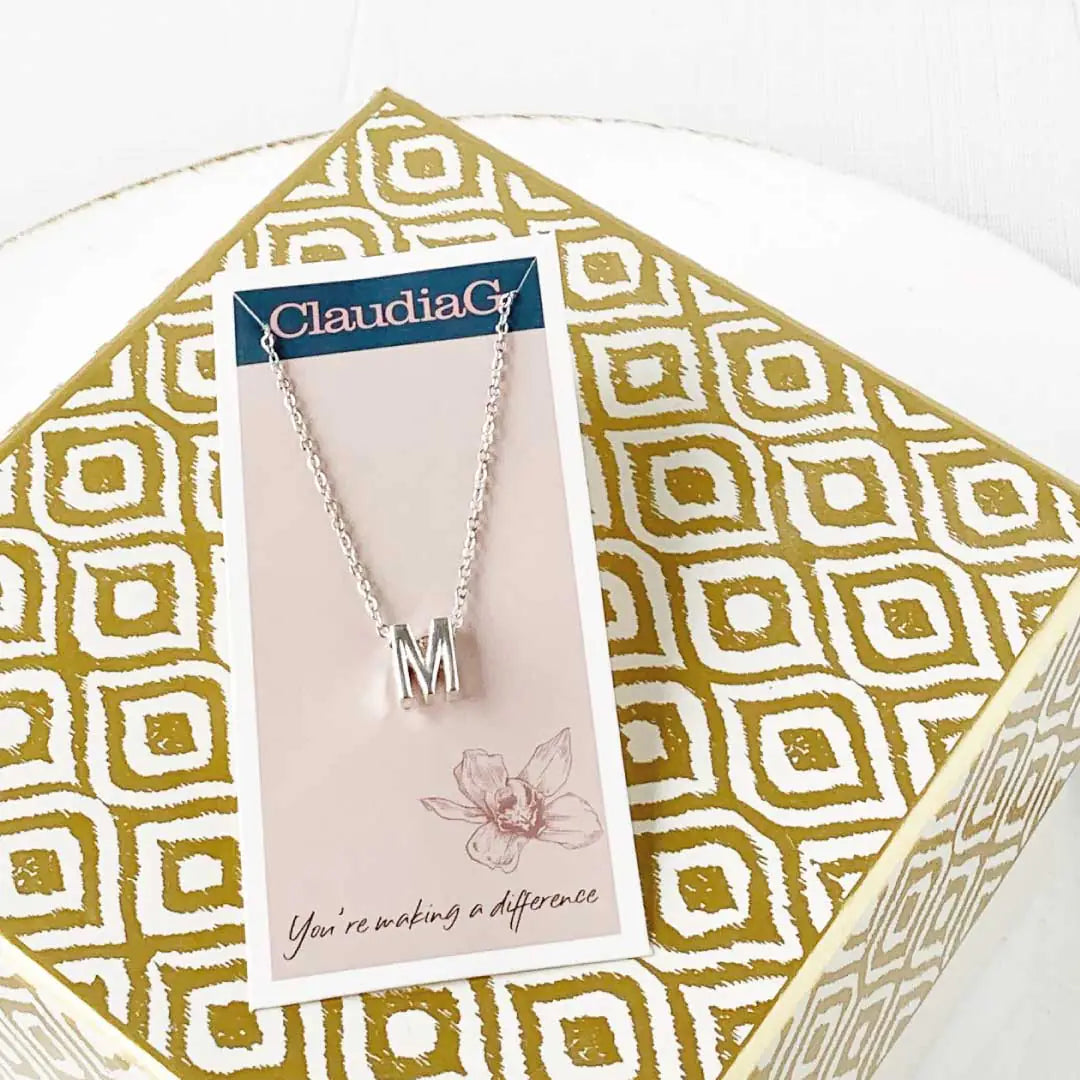 Personal Charm Silver Necklace