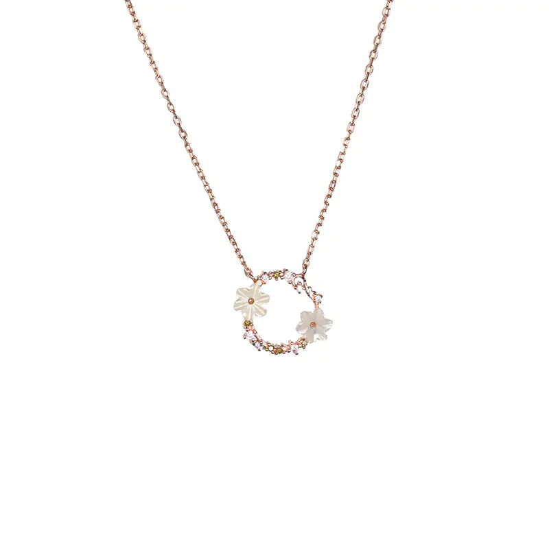 S925 Blossom Silver Necklace
