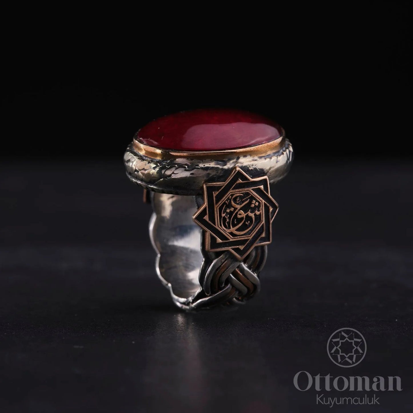 Custom-Made Silver Couple's Rings - Silver Whisper