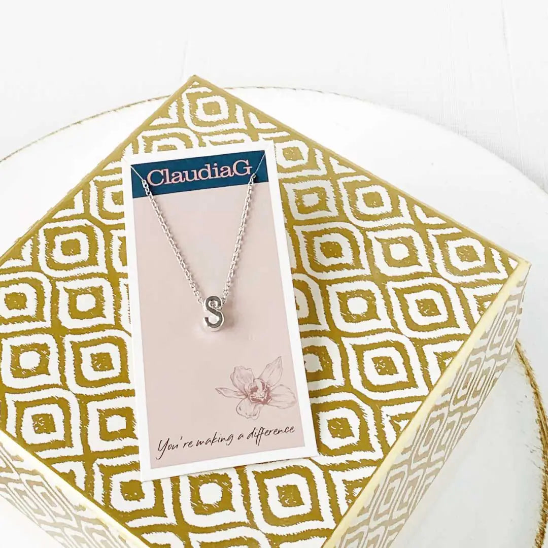 Personal Charm Silver Necklace