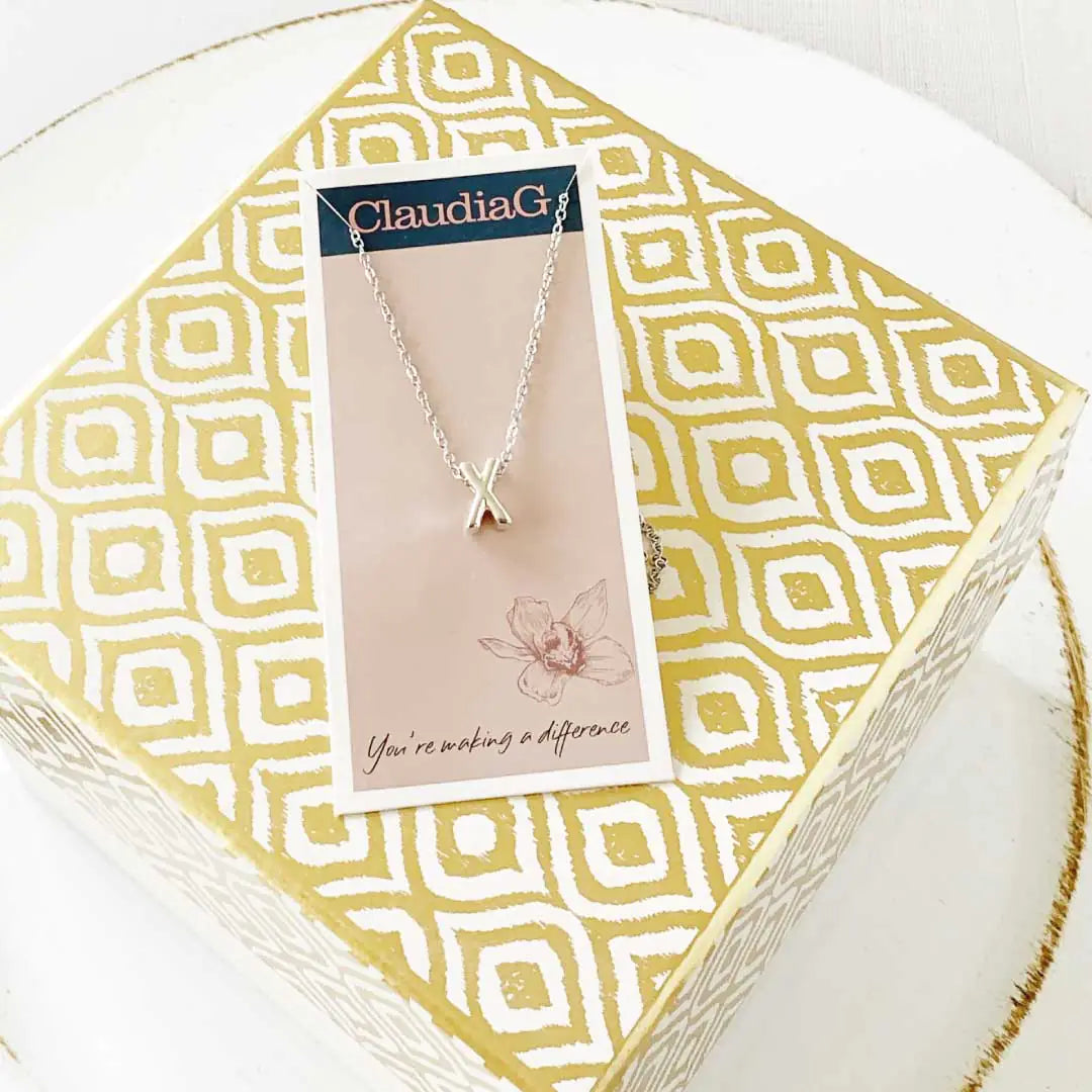 Personal Charm Silver Necklace