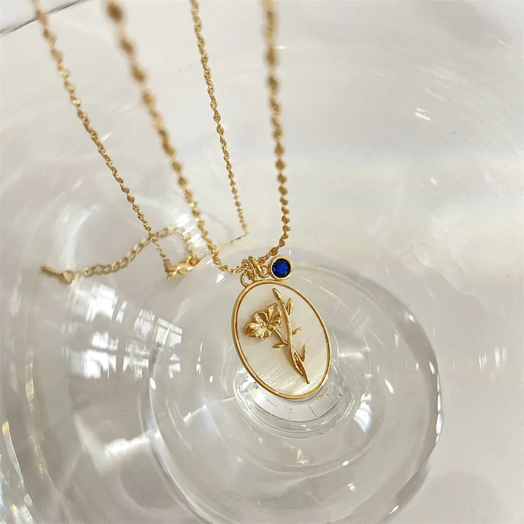 Eternal Bloom 12-Month Pendant Necklace