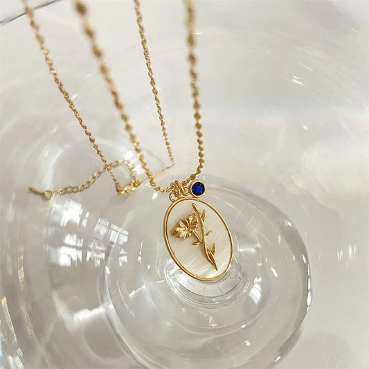 Eternal Bloom 12-Month Pendant Necklace