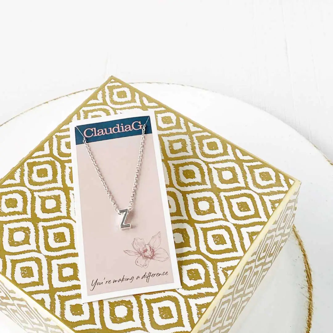 Personal Charm Silver Necklace