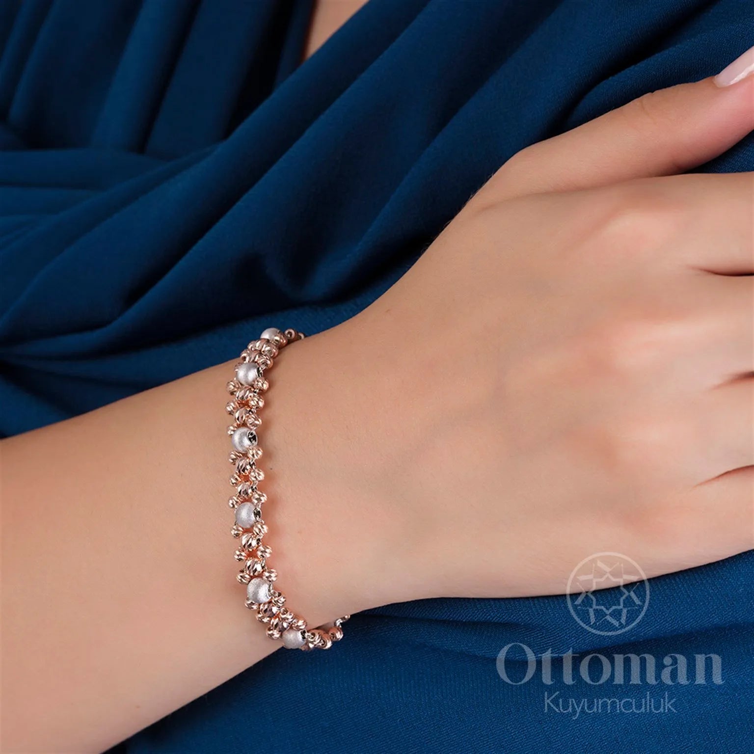 Mix Silver Cluster Bracelet - Silver Whisper