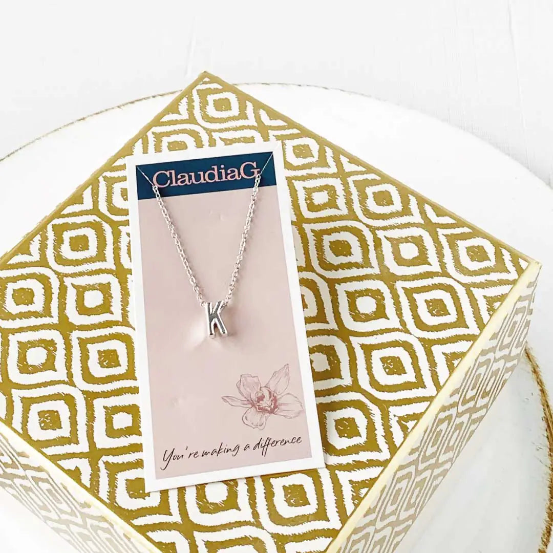 Personal Charm Silver Necklace