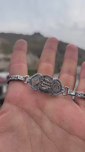 NAMED MEN'S BRACELET MODEL