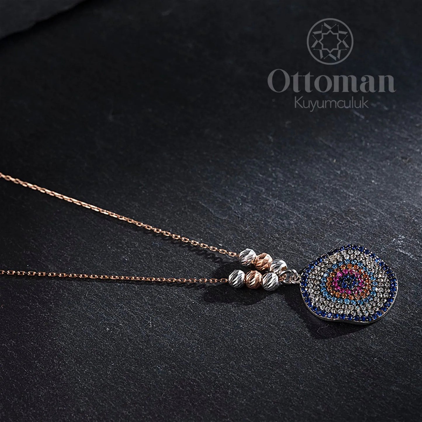 Rainbow Silver Women's Necklace - Silver Whisper