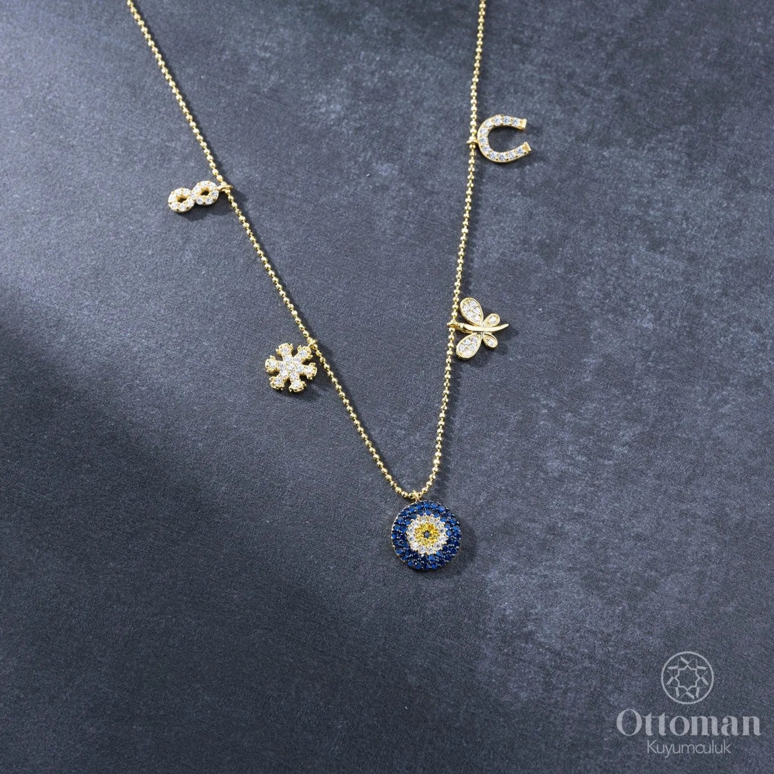 Six-Piece Necklace - Silver Whisper