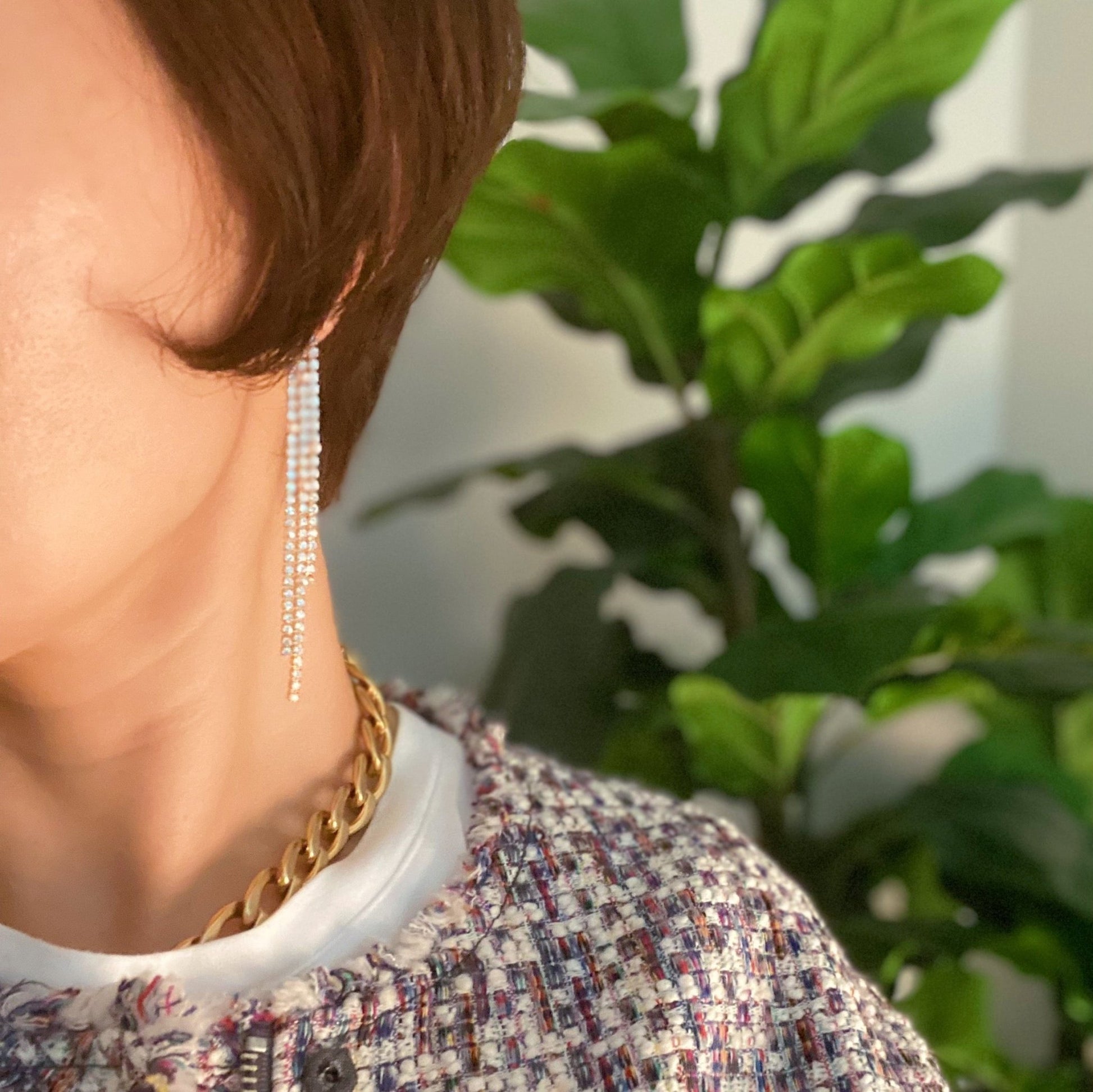 So Influencer Earrings - Silver Whisper