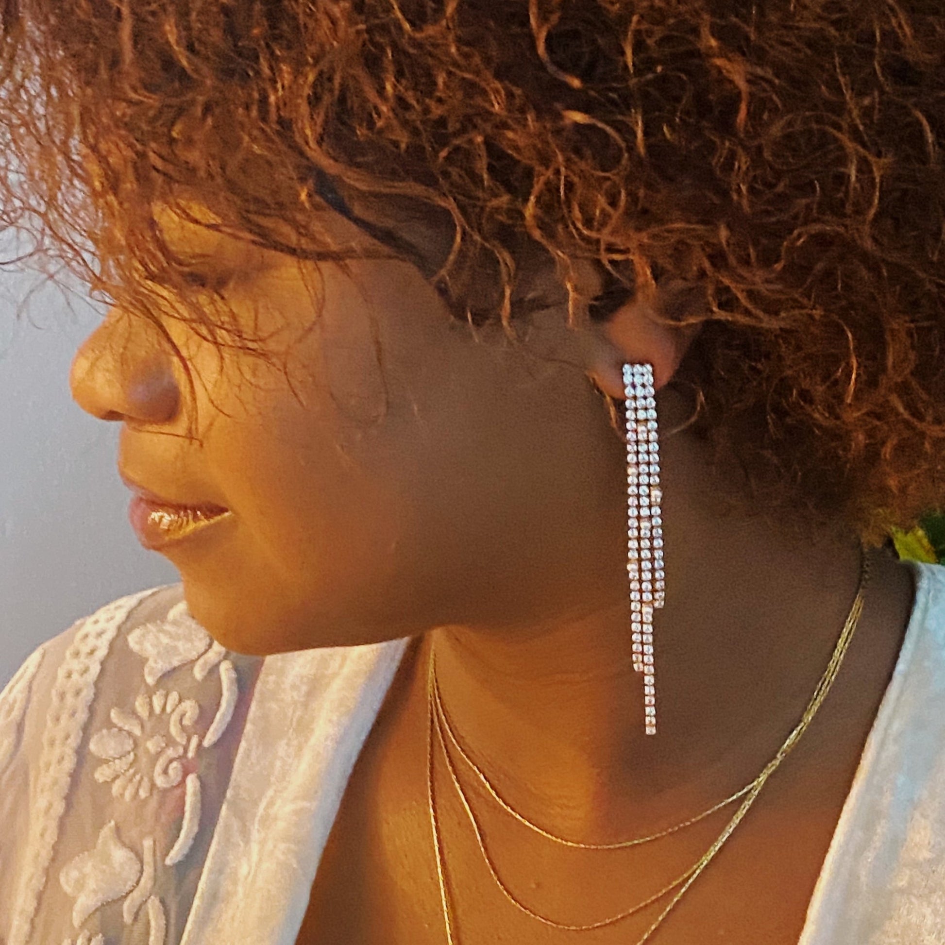 So Influencer Earrings - Silver Whisper