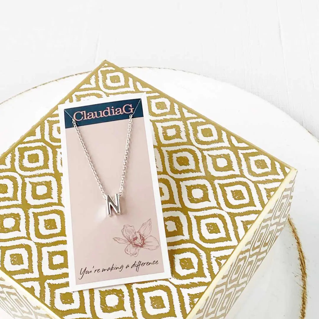 Personal Charm Silver Necklace