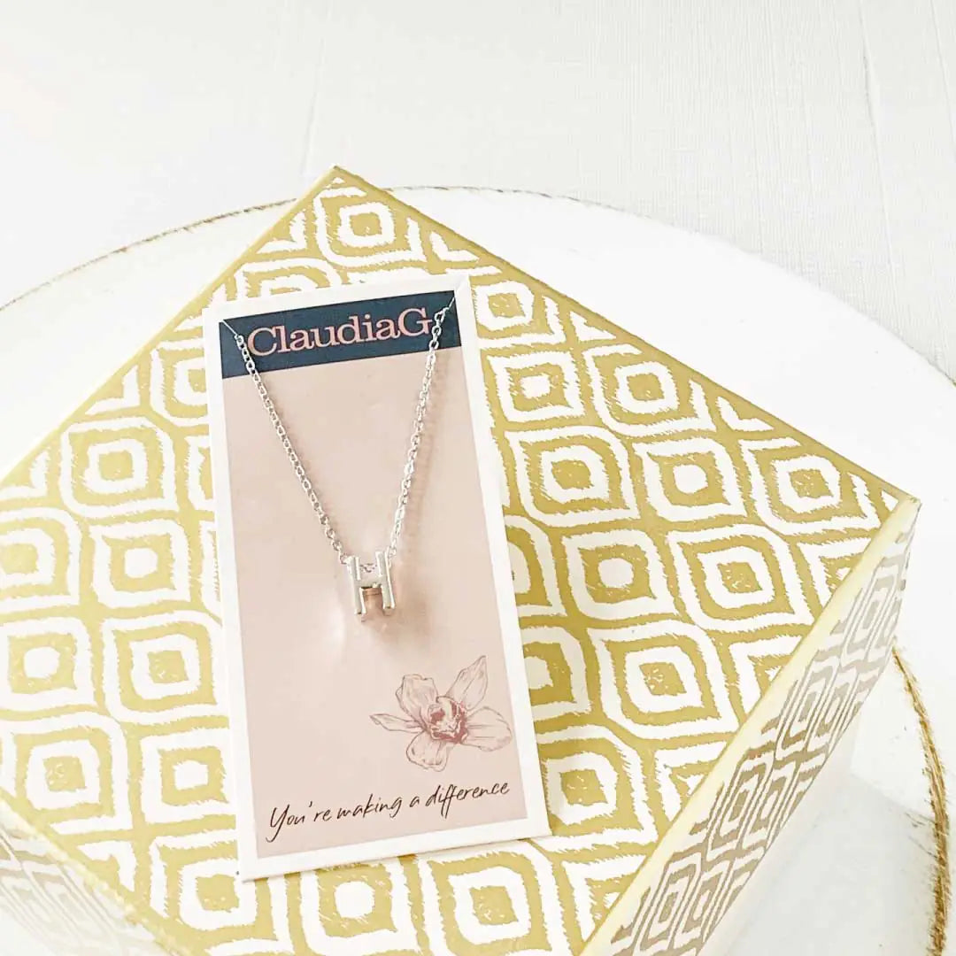 Personal Charm Silver Necklace