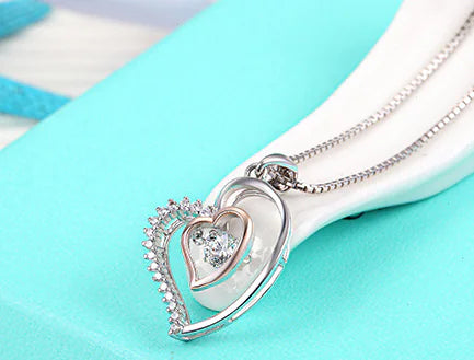 Heartfelt S925 Silver Pendant Necklace