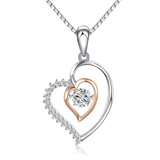 Heartfelt S925 Silver Pendant Necklace